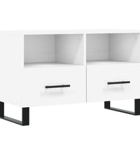 TV-Schrank Weiß 80x36x50 cm Holzwerkstoff