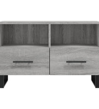 TV-Schrank Grau Sonoma 80x36x50 cm Holzwerkstoff