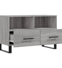 TV-Schrank Grau Sonoma 80x36x50 cm Holzwerkstoff