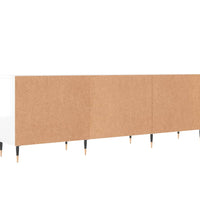 TV-Schrank Hochglanz-Weiß 150x30x50 cm Holzwerkstoff