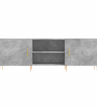 TV-Schrank Betongrau 150x30x50 cm Holzwerkstoff