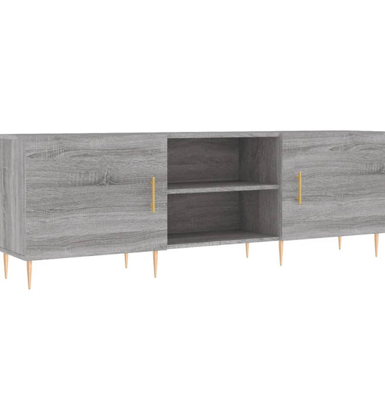 TV-Schrank Grau Sonoma 150x30x50 cm Holzwerkstoff