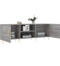 TV-Schrank Grau Sonoma 150x30x50 cm Holzwerkstoff