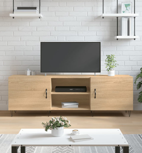 TV-Schrank Sonoma-Eiche 150x30x50 cm Holzwerkstoff
