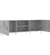 TV-Schrank Betongrau 150x30x50 cm Holzwerkstoff