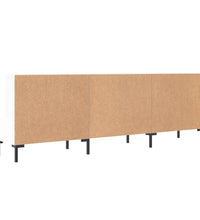 TV-Schrank Hochglanz-Weiß 150x30x50 cm Holzwerkstoff