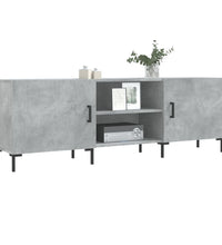 TV-Schrank Betongrau 150x30x50 cm Holzwerkstoff