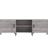 TV-Schrank Grau Sonoma 150x30x50 cm Holzwerkstoff