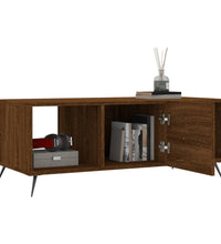 Couchtisch Braun Eichen-Optik 102x50x40 cm Holzwerkstoff