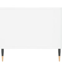 Couchtisch Hochglanz-Weiß 102x50x40 cm Holzwerkstoff