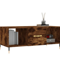 Couchtisch Räuchereiche 102x50x40 cm Holzwerkstoff