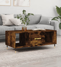 Couchtisch Räuchereiche 102x50x40 cm Holzwerkstoff