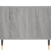 Couchtisch Grau Sonoma 102x50x40 cm Holzwerkstoff