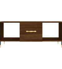 Couchtisch Braun Eichen-Optik 102x50x40 cm Holzwerkstoff