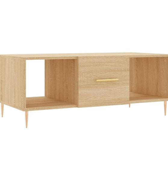 Couchtisch Sonoma-Eiche 102x50x40 cm Holzwerkstoff