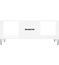 Couchtisch Weiß 102x50x40 cm Holzwerkstoff