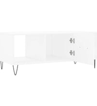 Couchtisch Weiß 102x50x40 cm Holzwerkstoff