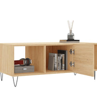 Couchtisch Sonoma-Eiche 102x50x40 cm Holzwerkstoff