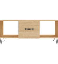 Couchtisch Sonoma-Eiche 102x50x40 cm Holzwerkstoff