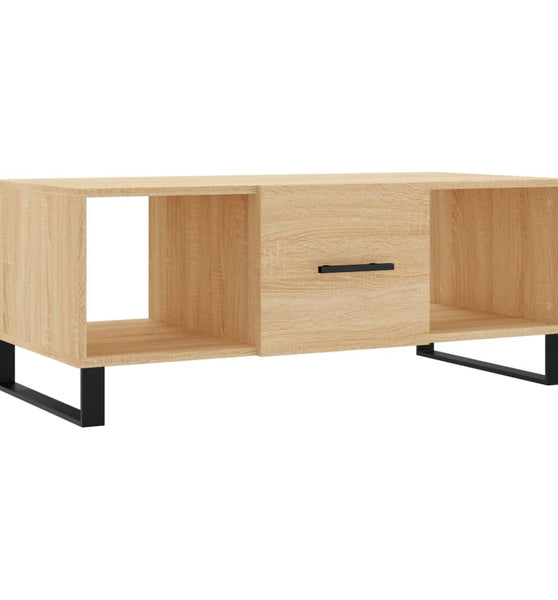 Couchtisch Sonoma-Eiche 102x50x40 cm Holzwerkstoff