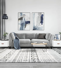 Couchtische 2 Stk. Weiß 50x50x40 cm Holzwerkstoff