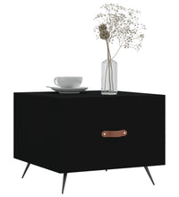 Couchtische 2 Stk. Schwarz 50x50x40 cm Holzwerkstoff