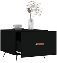 Couchtische 2 Stk. Schwarz 50x50x40 cm Holzwerkstoff