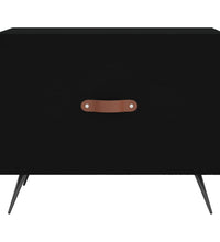 Couchtische 2 Stk. Schwarz 50x50x40 cm Holzwerkstoff