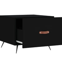 Couchtische 2 Stk. Schwarz 50x50x40 cm Holzwerkstoff