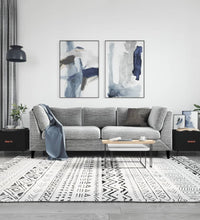 Couchtische 2 Stk. Schwarz 50x50x40 cm Holzwerkstoff