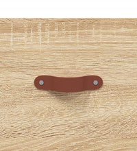 Couchtische 2 Stk. Sonoma-Eiche 50x50x40 cm Holzwerkstoff