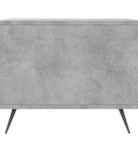 Couchtische 2 Stk. Betongrau 50x50x40 cm Holzwerkstoff