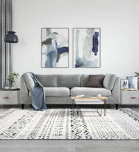 Couchtische 2 Stk. Betongrau 50x50x40 cm Holzwerkstoff