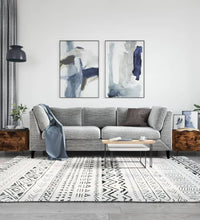 Couchtische 2 Stk. Räuchereiche 50x50x40 cm Holzwerkstoff