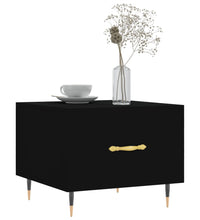 Couchtische 2 Stk. Schwarz 50x50x40 cm Holzwerkstoff