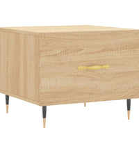 Couchtisch Sonoma-Eiche 50x50x40 cm Holzwerkstoff