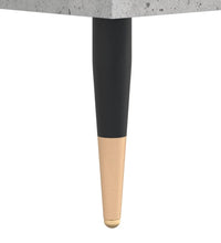 Couchtisch Betongrau 50x50x40 cm Holzwerkstoff