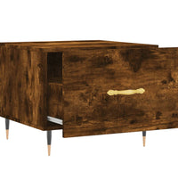 Couchtische 2 Stk. Räuchereiche 50x50x40 cm Holzwerkstoff