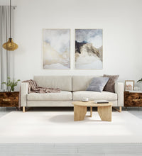 Couchtische 2 Stk. Räuchereiche 50x50x40 cm Holzwerkstoff