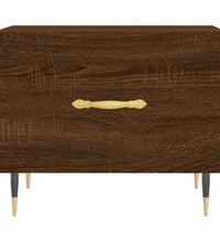 Couchtisch Braun Eichen-Optik 50x50x40 cm Holzwerkstoff