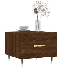 Couchtische 2 Stk. Braun Eichen-Optik 50x50x40 cm Holzwerkstoff