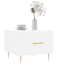 Couchtische 2 Stk. Weiß 50x50x40 cm Holzwerkstoff