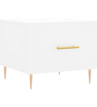 Couchtische 2 Stk. Weiß 50x50x40 cm Holzwerkstoff