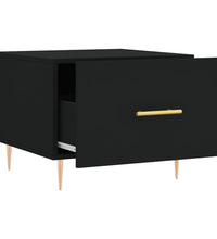 Couchtische 2 Stk. Schwarz 50x50x40 cm Holzwerkstoff