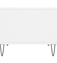 Couchtisch Weiß 50x50x40 cm Holzwerkstoff