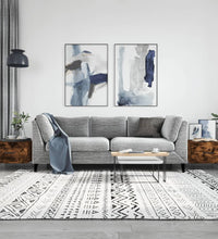 Couchtische 2 Stk. Räuchereiche 50x50x40 cm Holzwerkstoff