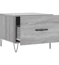 Couchtisch Grau Sonoma 50x50x40 cm Holzwerkstoff