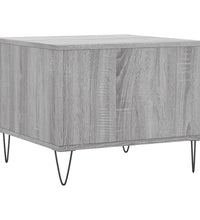 Couchtisch Grau Sonoma 50x50x40 cm Holzwerkstoff