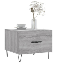 Couchtische 2 Stk. Grau Sonoma 50x50x40 cm Holzwerkstoff