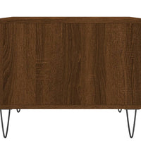 Couchtisch Braun Eichen-Optik 50x50x40 cm Holzwerkstoff